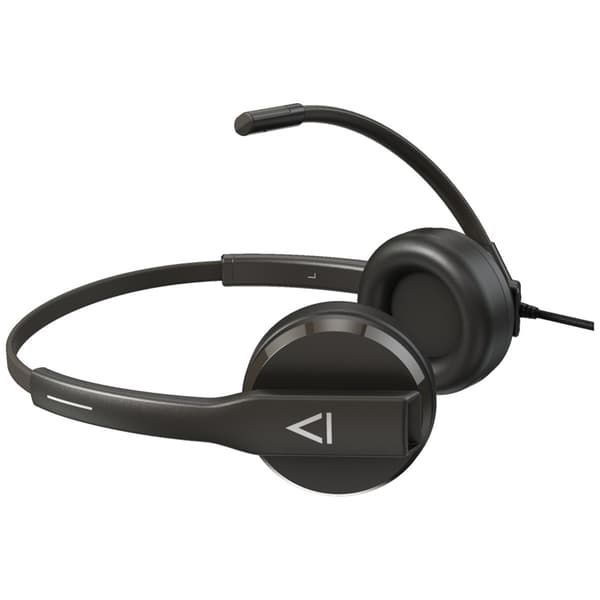 Creative On-Ear Hörlurar Med USB Mikrofon - Svart