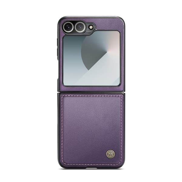 CASEME Mobilskal till Galaxy Z Flip 7 FE RFID Blocking Glossy 023 Lila