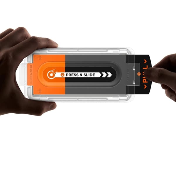 Spigen [2-Pack] Galaxy Z Fold 7 Härdat Glas Skärmskydd EZ Fit Pro Vit