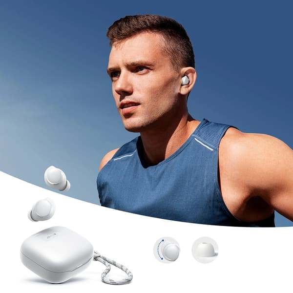 Joyroom TWS In-Ear Hörlurar Trådlösa Jdots JR-DB3 - Vit Vit
