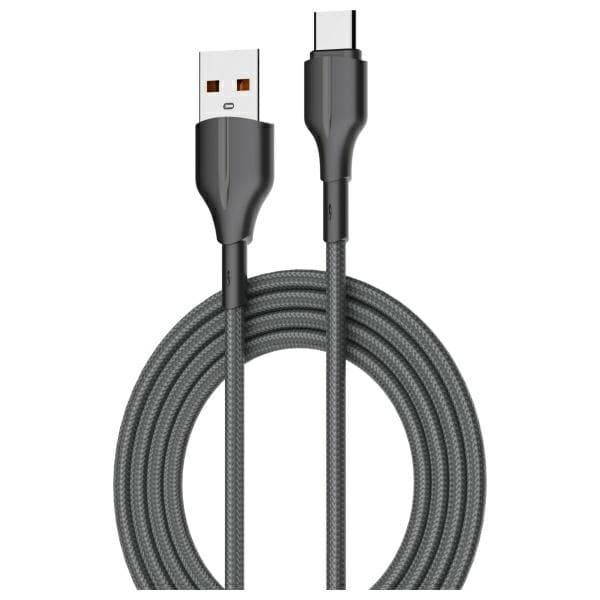 Beline USB-A/USB-C Kabel 25W 2 m BLNCBC02 - Sort