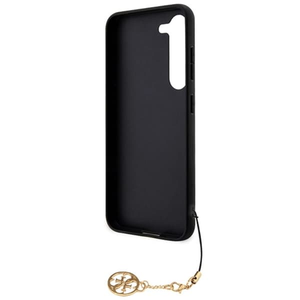 Guess telefontaske til Galaxy A35 5G Charms Collection - Sort Black