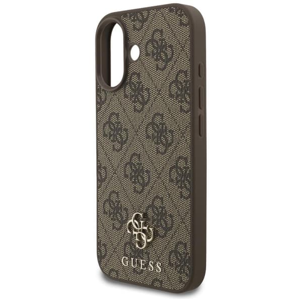 Guess Mobilskal till iPhone 17 MagSafe 4G Small Classic Logo - Brun Brun