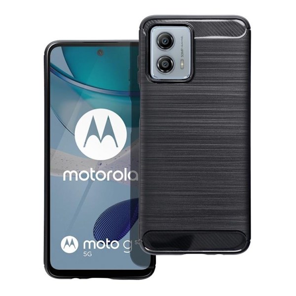 Motorola Moto G53/G13 Mobilskal Carbon - Svart Svart