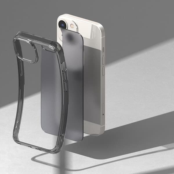 Ringke iPhone 14 Plus -kuori Fusion Matte Smoke - Musta Svart