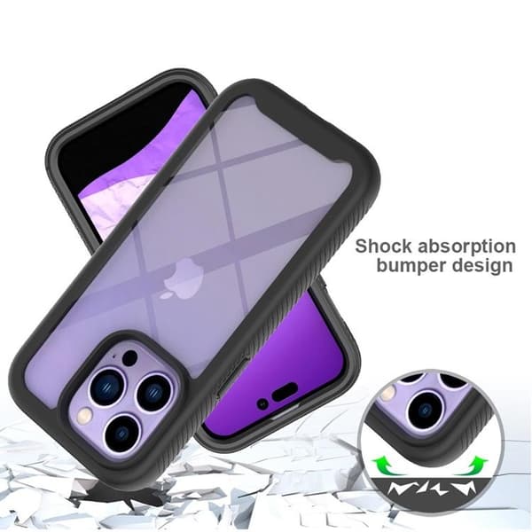 iPhone 14 Skal Shockproof Acrylic - Svart Svart