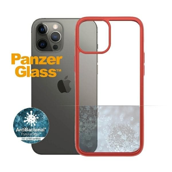 PanzerGlass Mobilskal till iPhone 12 Pro Max - Mandarinröd