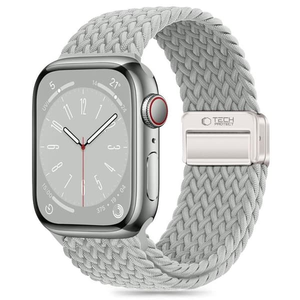 Tech-Protect Apple Watch (40/41/42mm) Armband Nylon - Stone Beige