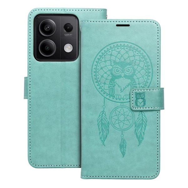 Xiaomi Redmi Note 13 5G Plånboksfodral Mezzo - Grön