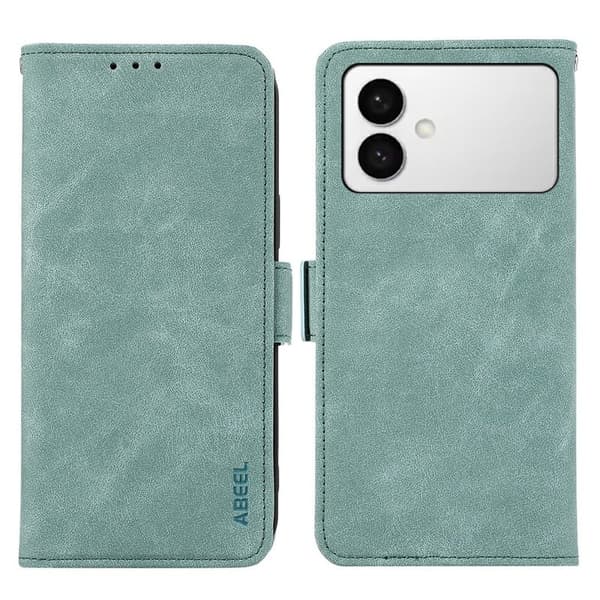 ABEEL Mobilskal till Samsung Galaxy S26 Edge KonstLäder Folio Blå
