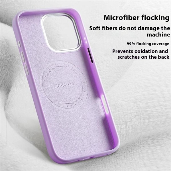 JAUCASE Mobilskal till iPhone 16 Pro Magafe Snake Texture - Brun Brun