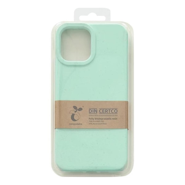 iPhone 14 Plus Shell Eco Silikone Nedbrydelig - Mintgrøn