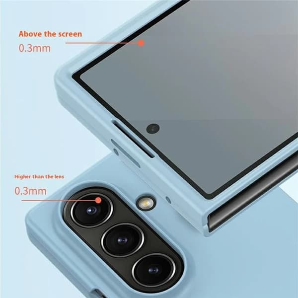 Mobilskal till Galaxy Z Fold7 Skin Touch - Lila Lila