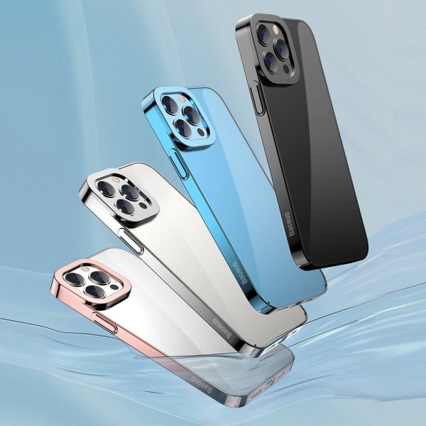 Baseus Glitter Electroplating Skal iPhone 13 Pro Max - Svart Svart