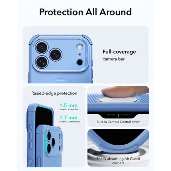 ESR Mobilskal För iPhone 17 Pro Max/18 Pro Max Magsafe Cyber Tough
