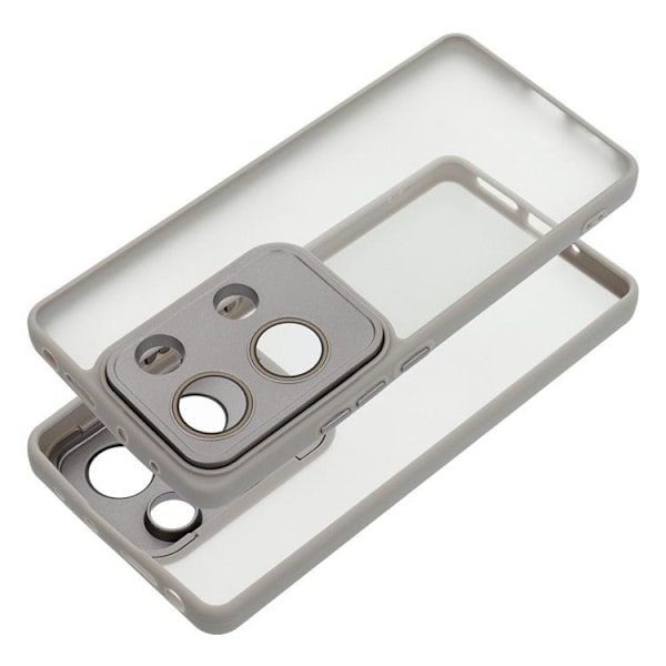 Telefontaske til Xiaomi Redmi Note 13 Pro 4G Variete - Stål Silver