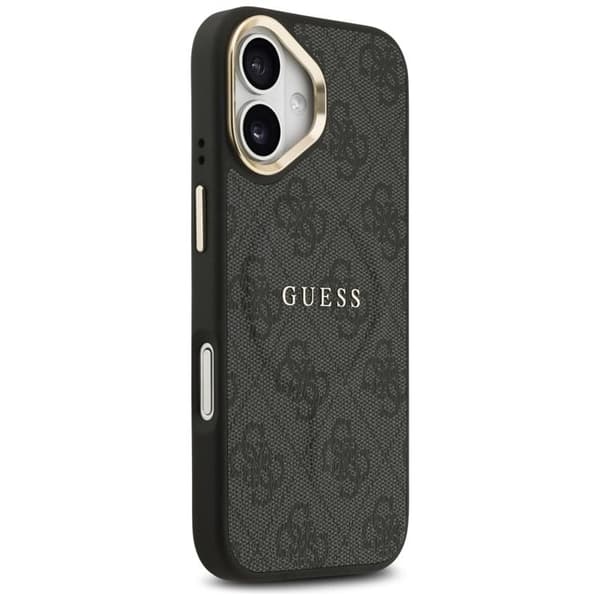 Guess telefontaske til iPhone 17 MagSafe 4G PU Classic Logo - Sort Svart