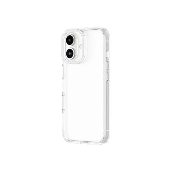 AmazingThing Minimal -läpinäkyvä puhelinkotelo iPhone 16 Plus -puhelimelle Transparent