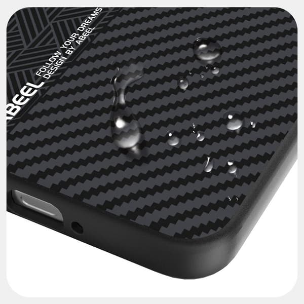 ABEEL Mobilskal till Xiaomi 15 Pro PC TPU Aluminium PU Läder - Textur 1