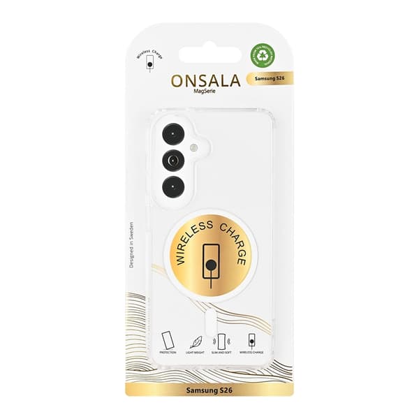 Onsala Mobilcover til Galaxy S26 MagSafe - Transparent Transparent