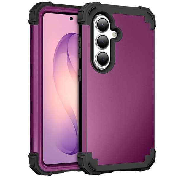 Mobilskal för Samsung Galaxy S26 Stöttålig PC + TPU - Lila