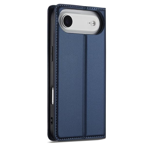LC.IMEEKE L1 Series iPhone Air Plånboksfodral Konstläder - Blå Blå