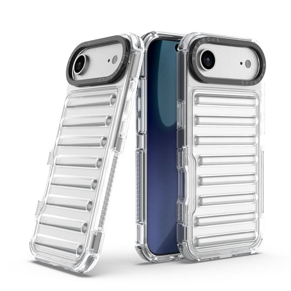 Mobilskal till iPhone Air Stripe Design Detachable - Transparent Transparent