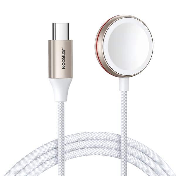 Joyroom Inductive Trådlös Laddare Apple Watch USB-C - Vit Vit