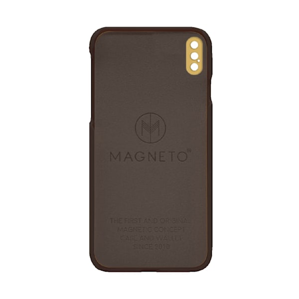 Marvêlle iPhone XS MAX Magnetiskt Skal Oak Brown Brun