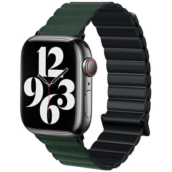 Beline Apple Watch (42/44/45/49mm) Armbånd Magnetisk Pro - Grøn Grön