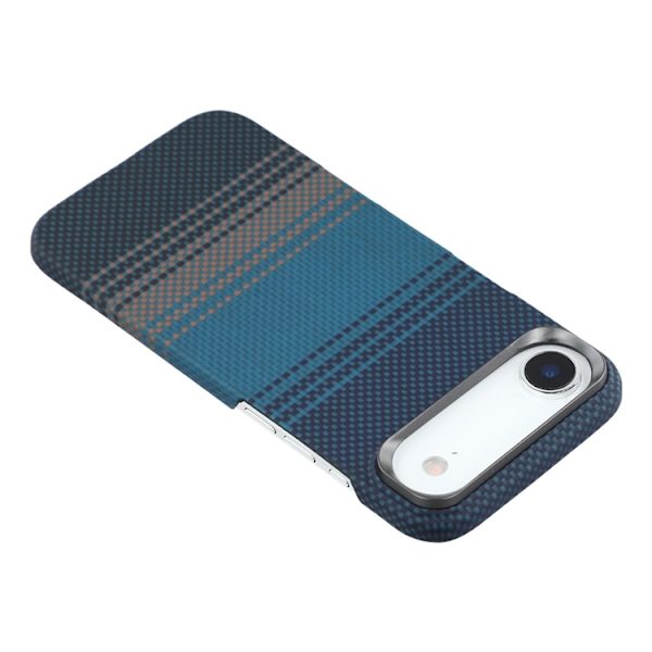 Mobilskal till iPhone Air MagSafe Aramid Fiber Gradient Blå