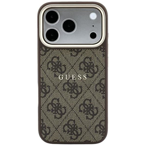 Guess iPhone 18 Pro Max/17 Pro Max Mobilskal MagSafe Embossed 4G Ring Classic