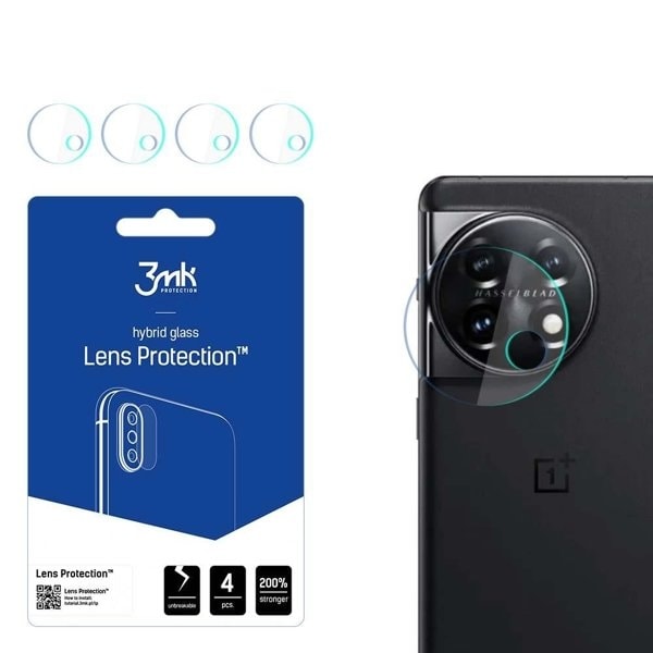 3MK OnePlus 11    Kameralinskydd Transparent