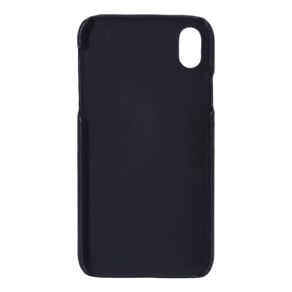 ONSALA Mobiilikuori Musta Korttipaikalla iPhone XR Black