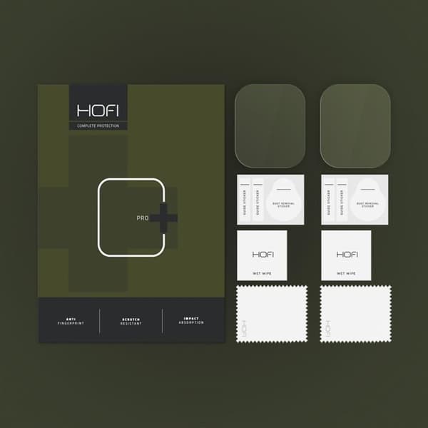 Hofi [2-Pack] Apple Watch 42mm Series 10 Skärmskydd HydroFlex Transparent