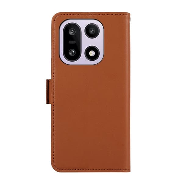 ABEEL OnePlus 15 5G Plånboksfodral RFID-Skydd Konstläder - Brun Brun