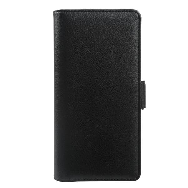 Plånboksfodral för Samsung Galaxy S26 Plus Magnetiskt Konstläder - Svart
