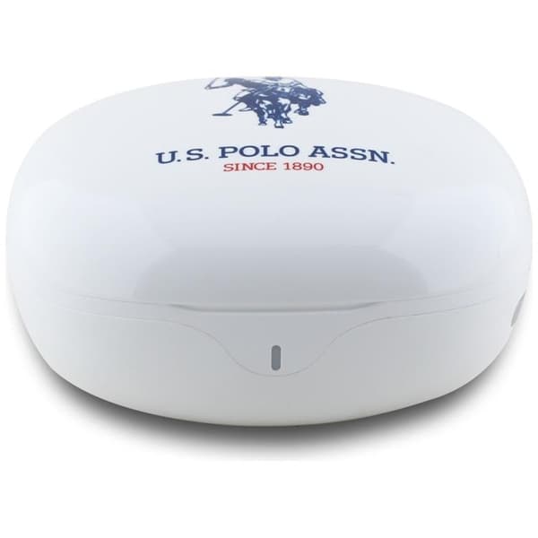 US Polo TWS In-Ear Hörlurar DH Logo - Vit Vit
