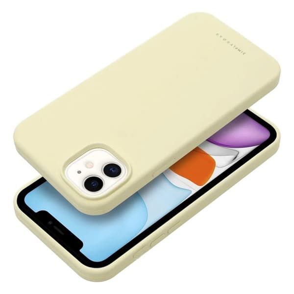 Roar iPhone 11 Cover Roar Cloud Skin - Lysegul Gul