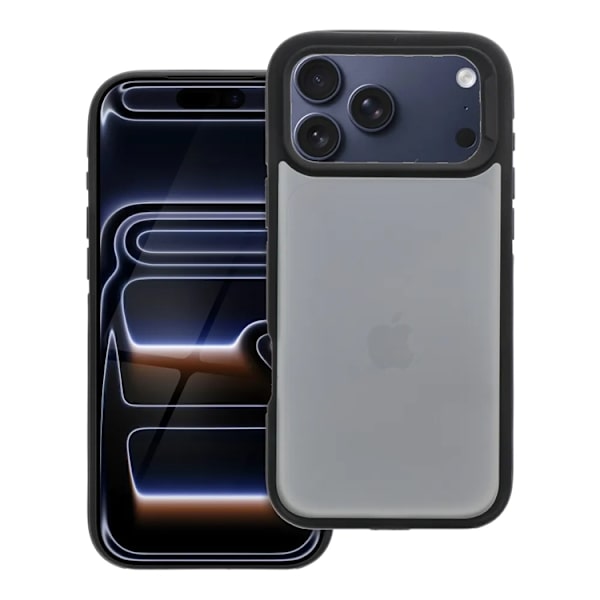 Telefontaske til iPhone 17 Pro Max Neo - Sort Svart