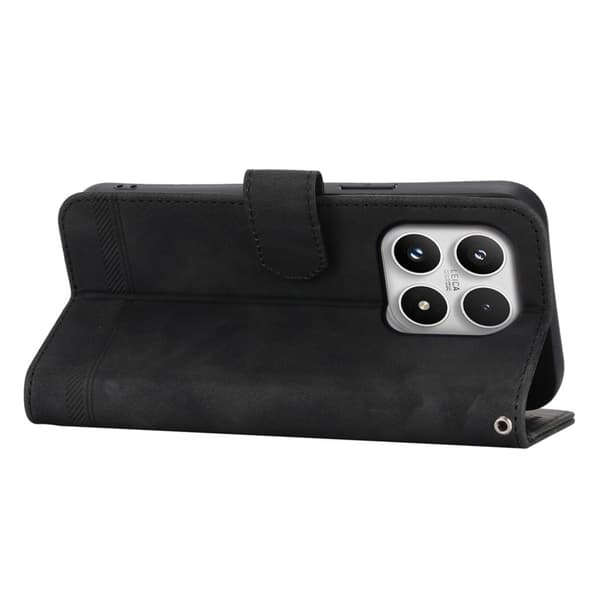 DIERFENG DF-03 för Xiaomi 17 Plånboksfodral Konstläder - Svart