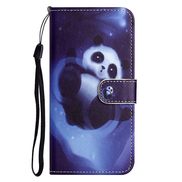 Plånboksfodral för Samsung Galaxy S26 Plus Konstläder - Panda