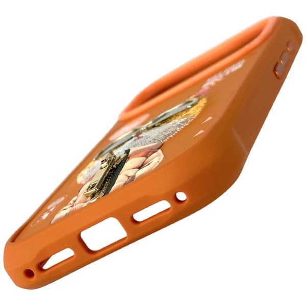 Nimmy Mobilskal till iPhone 17 Pro Cool&Cute 2.0 Cat Orange
