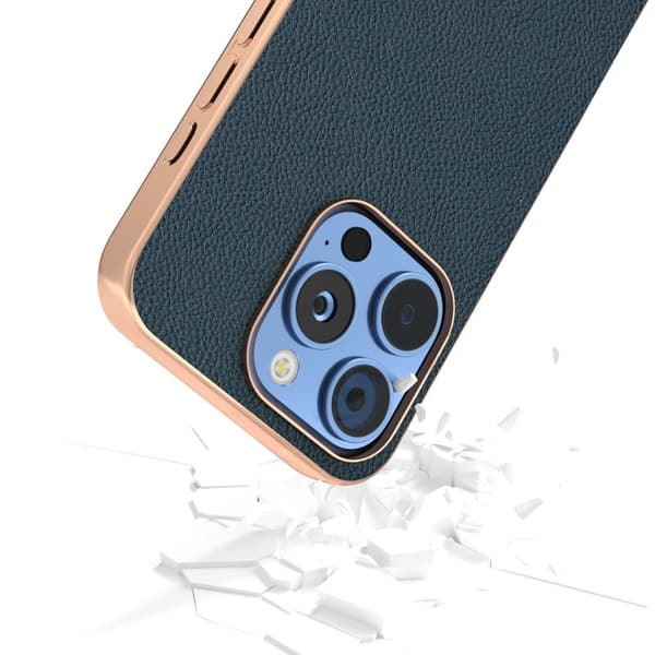 ABEEL Mobilskal till iPhone 16 Pro Max Horizon Series Grön Äkta Läder