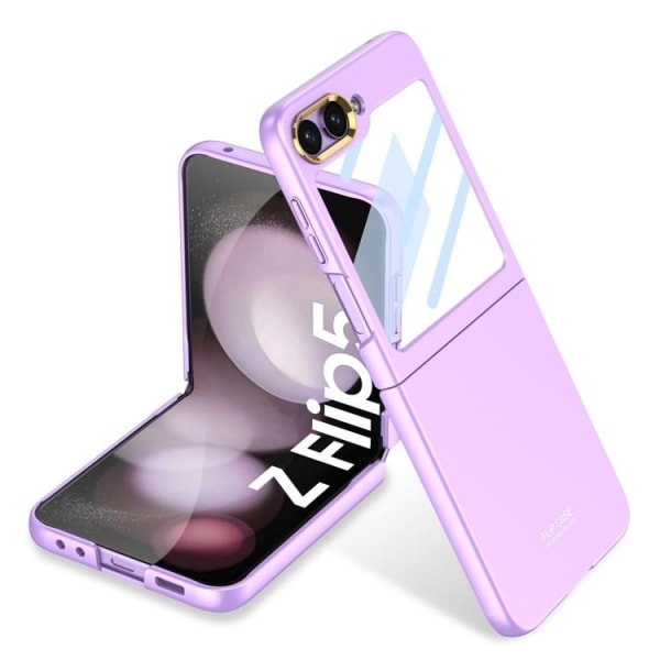GKK Galaxy Z Flip 5 -matkapuhelimen suojus iskunkestävä - violetti