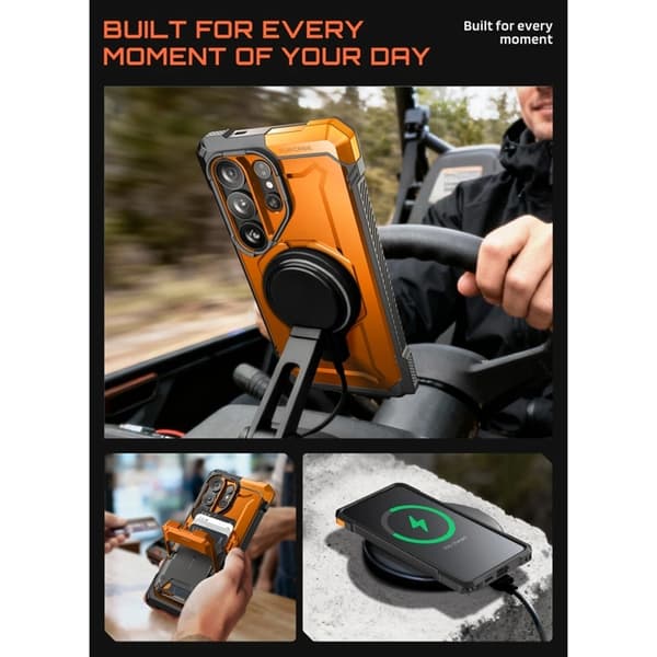 SupCase Mobilskal För Galaxy S26 Ultra Magsafe UB Grip Orange
