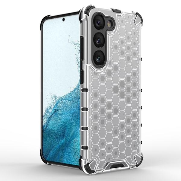 Galaxy S23 Plus Mobilskal Honeycomb Armored Hybrid - Svart Svart