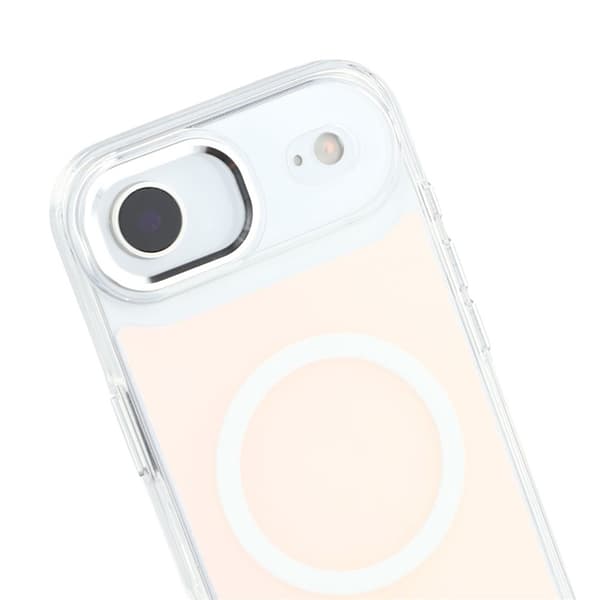 Mobilskal till iPhone Air MagSafe Color Changing TPU - Vit Vit