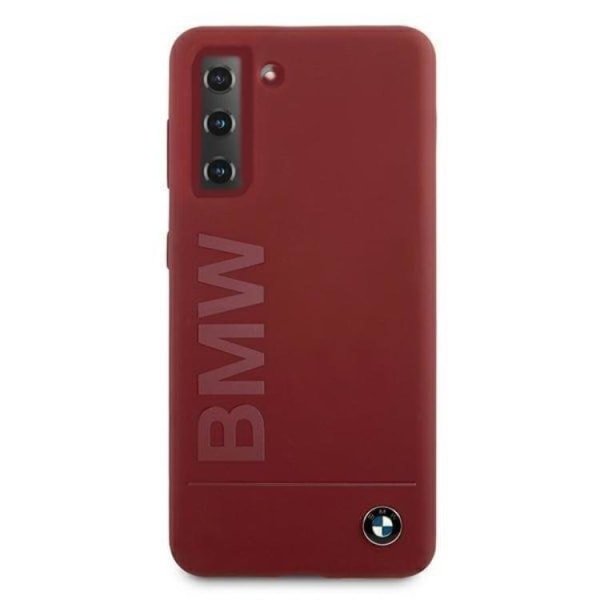 BMW Silikon Signatur Logo Skal Galaxy S21 5G - Rød Red