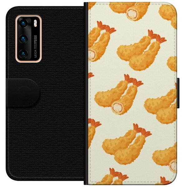 Plånboksfodral till Huawei P40 med Räkor